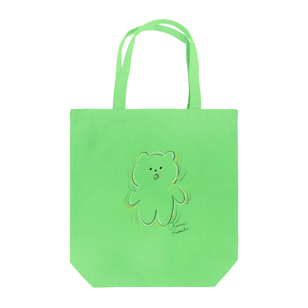 osumashikumashopのおすましくま子の震撼 Tote Bag