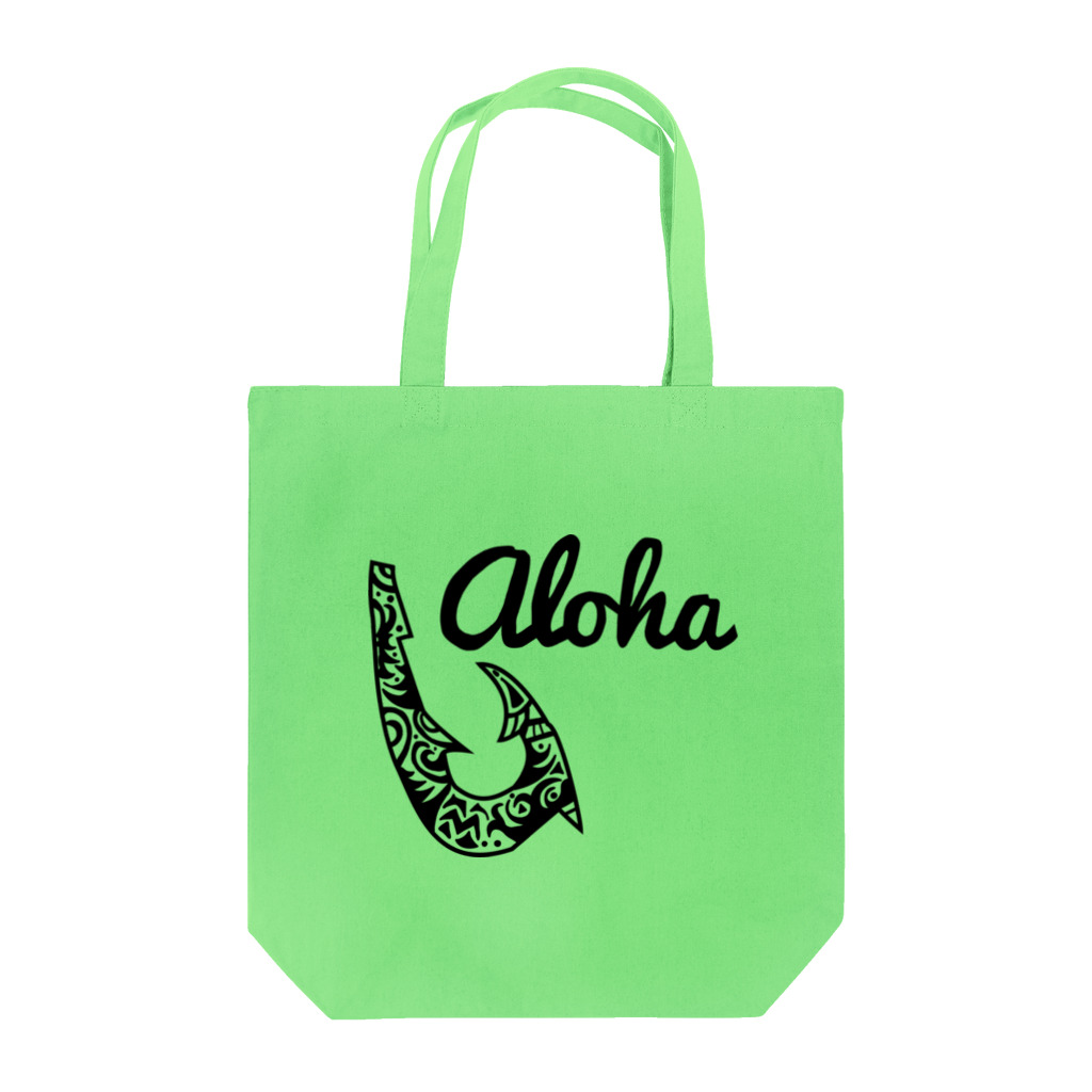alohacanaのHawaiian Fish Hook Tote Bag