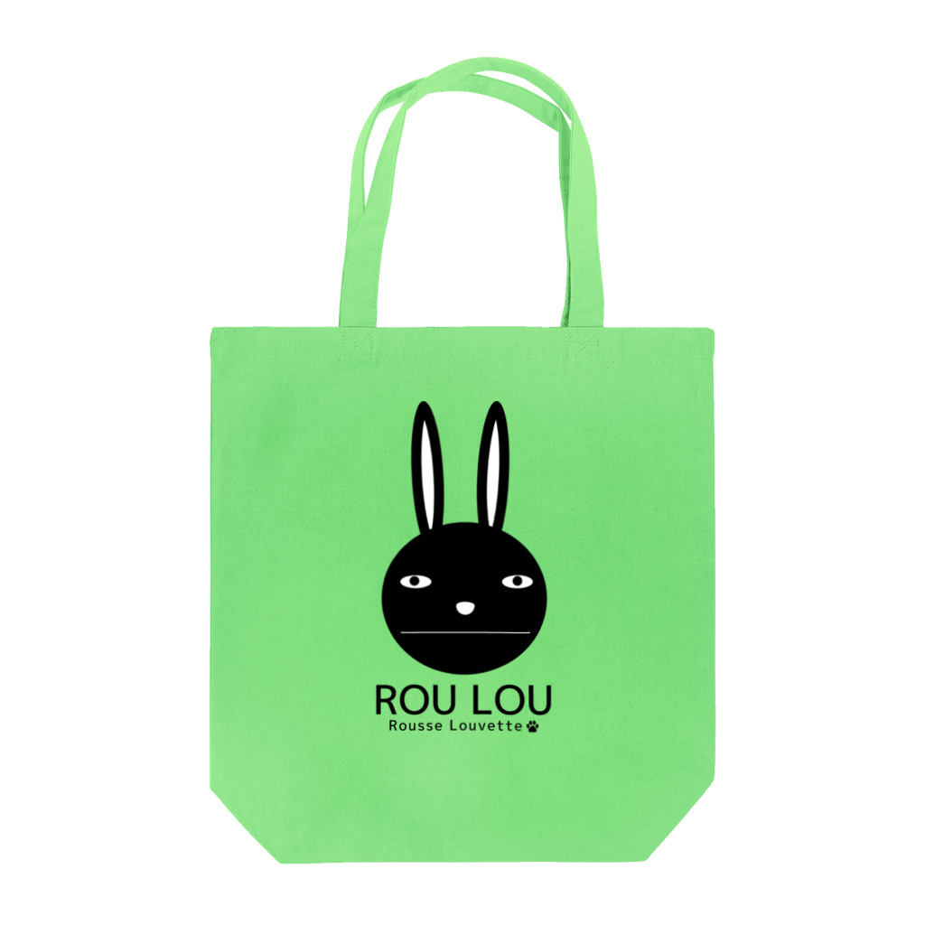 ROU LOU『Rousse Louvette（ルースルーヴェット）』のROU LOU うさぎ宇宙人 ラビテイリアン Tote Bag