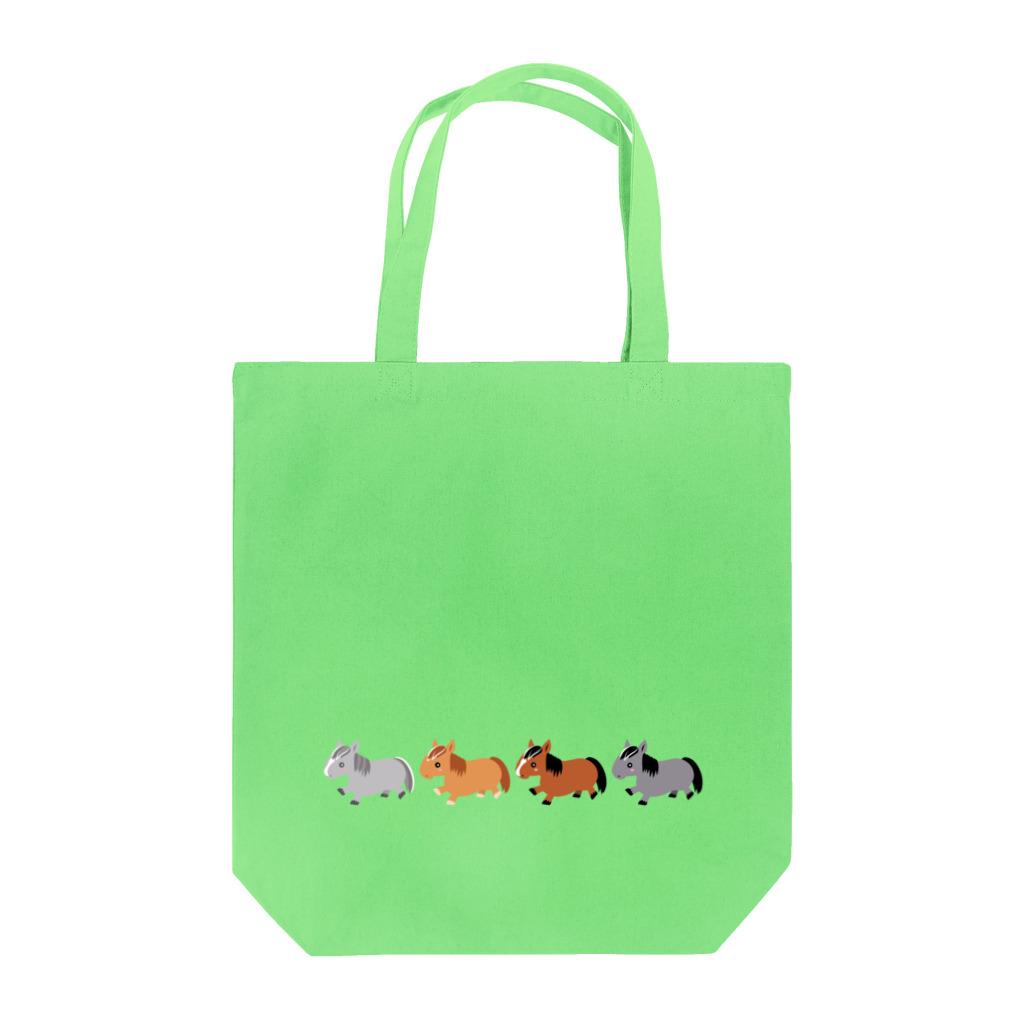 BUTY HORSEの4COLOR☆馬とお散歩♪ Tote Bag