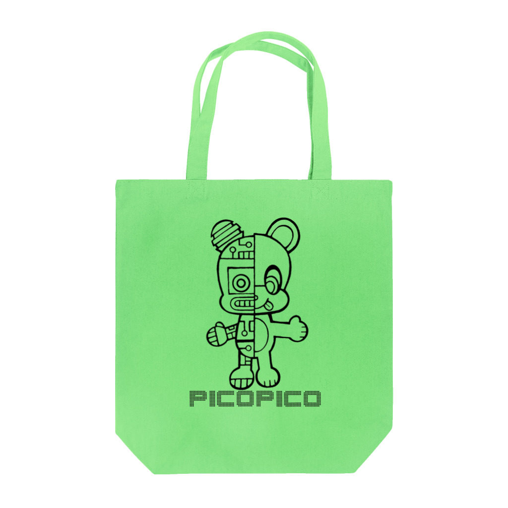 PICOPICOのクマボーグ Tote Bag