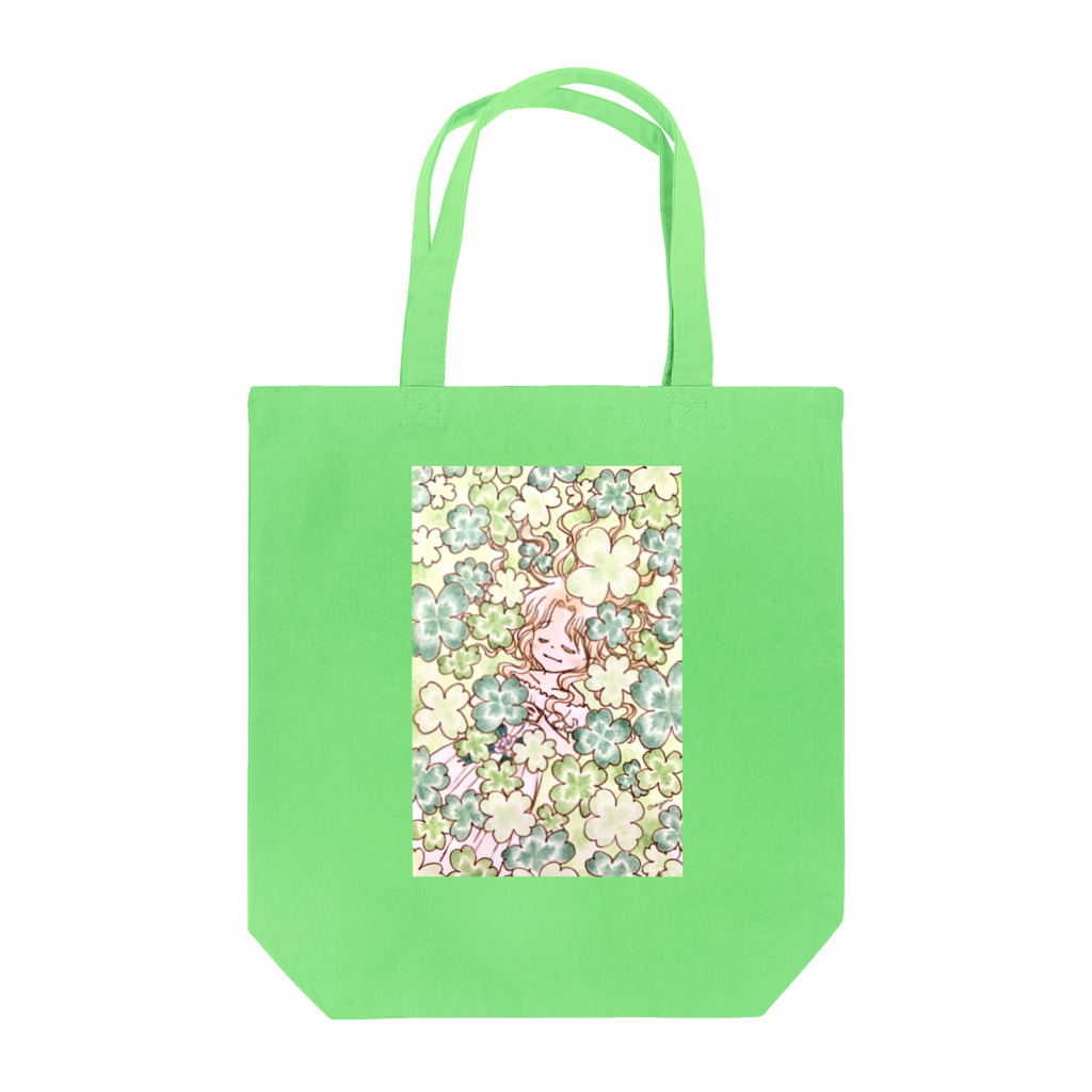 くれよんのらくがきのクローバーのお姫さま(気分) Tote Bag