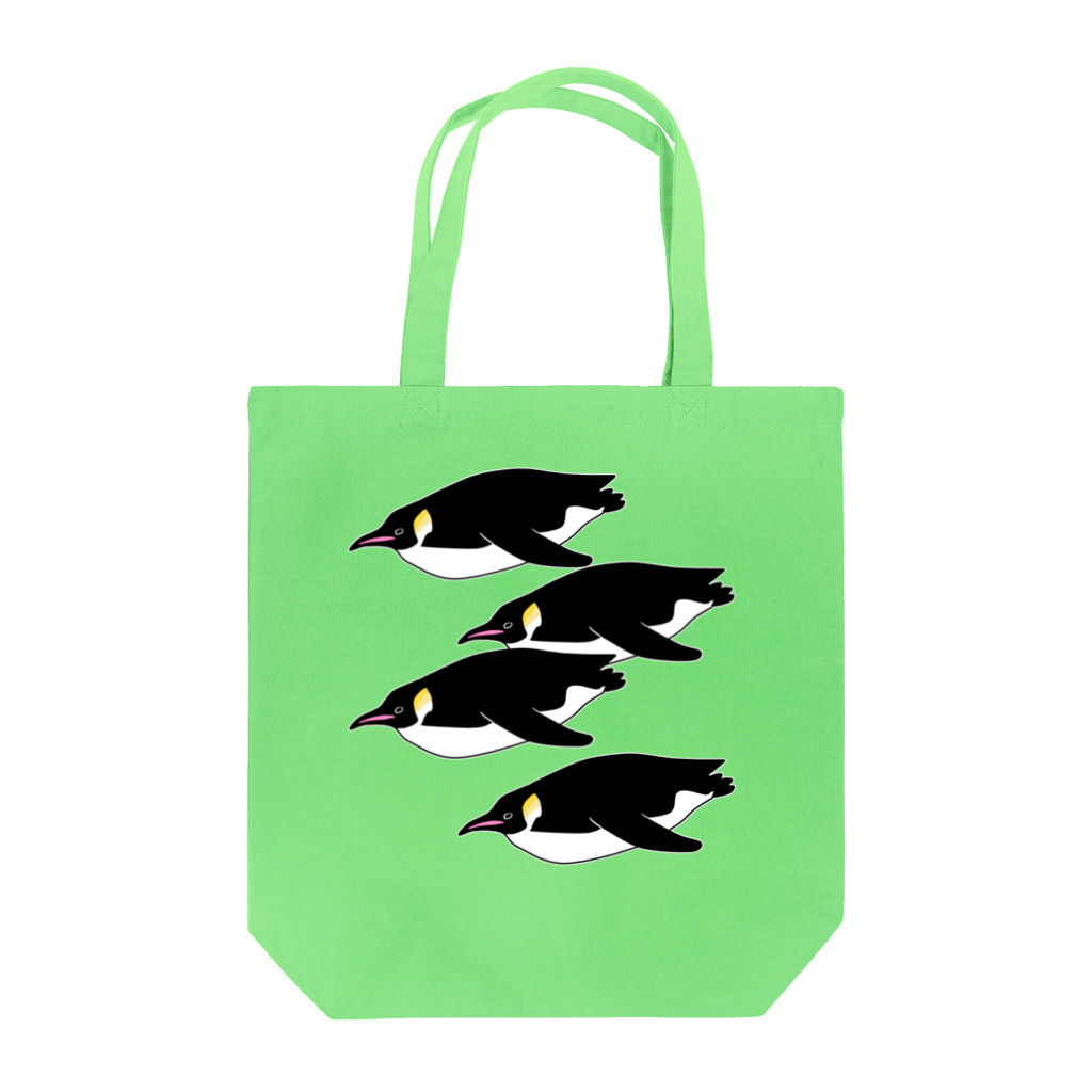 PGcafe-ペンギンカフェ-のスイミングペンギン Tote Bag