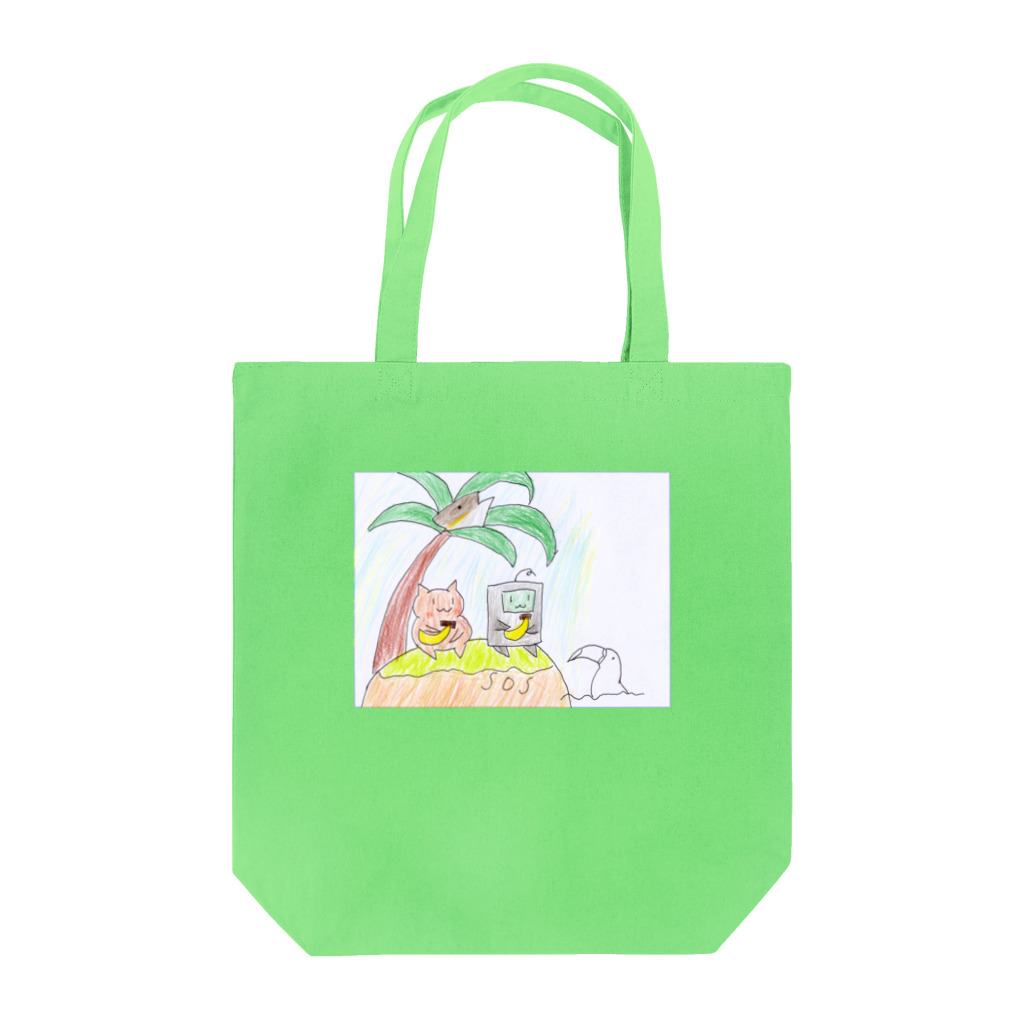 ツチブタすい臓商店のBanana,SOS Tote Bag