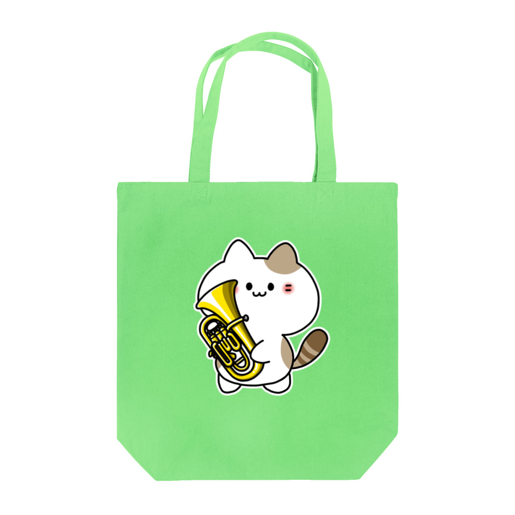  ふじねこ屋のユーフォニアムねこ（金） Tote Bag