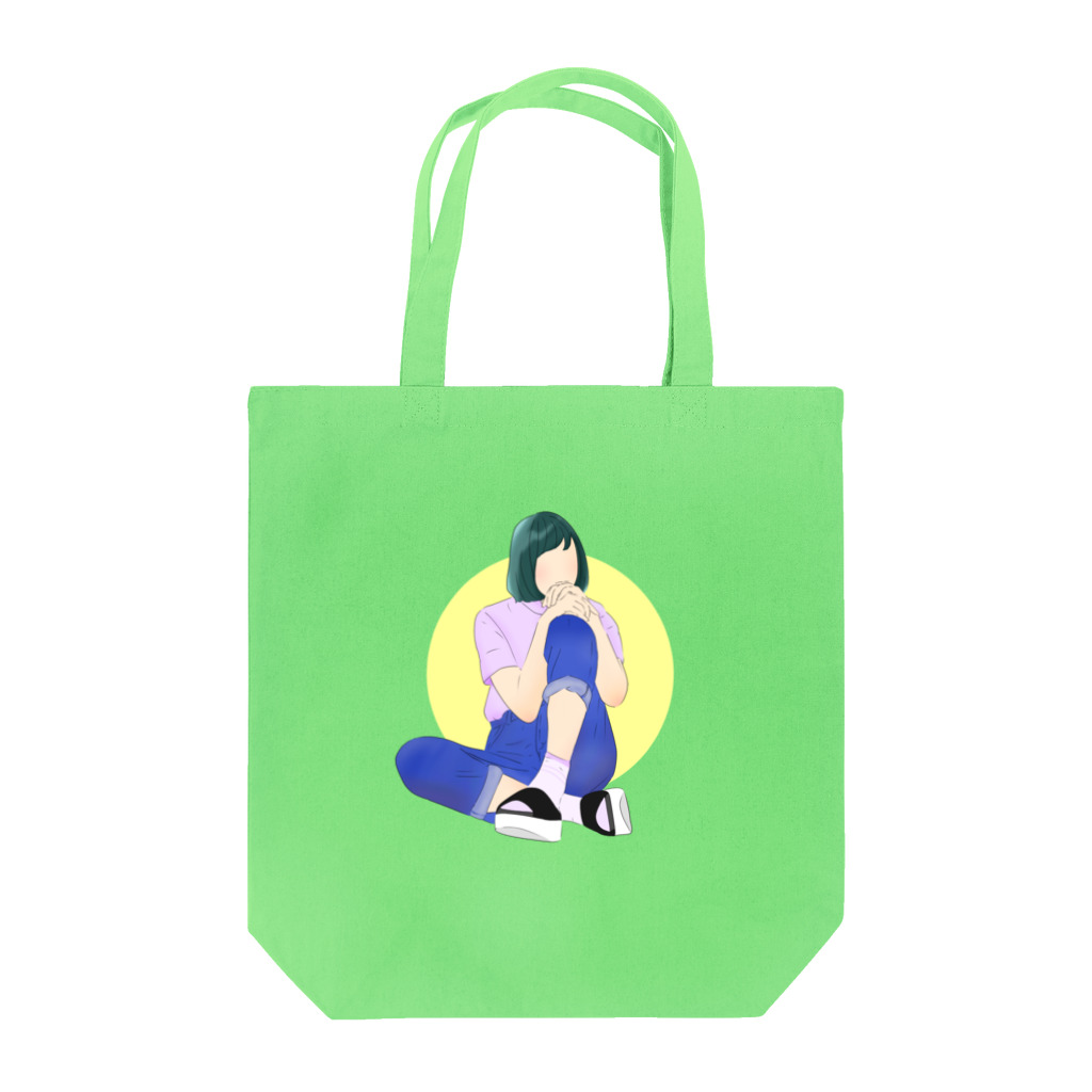 ミドリ ハナ@maro_coの休憩。 【両面ｱﾘ】 Tote Bag