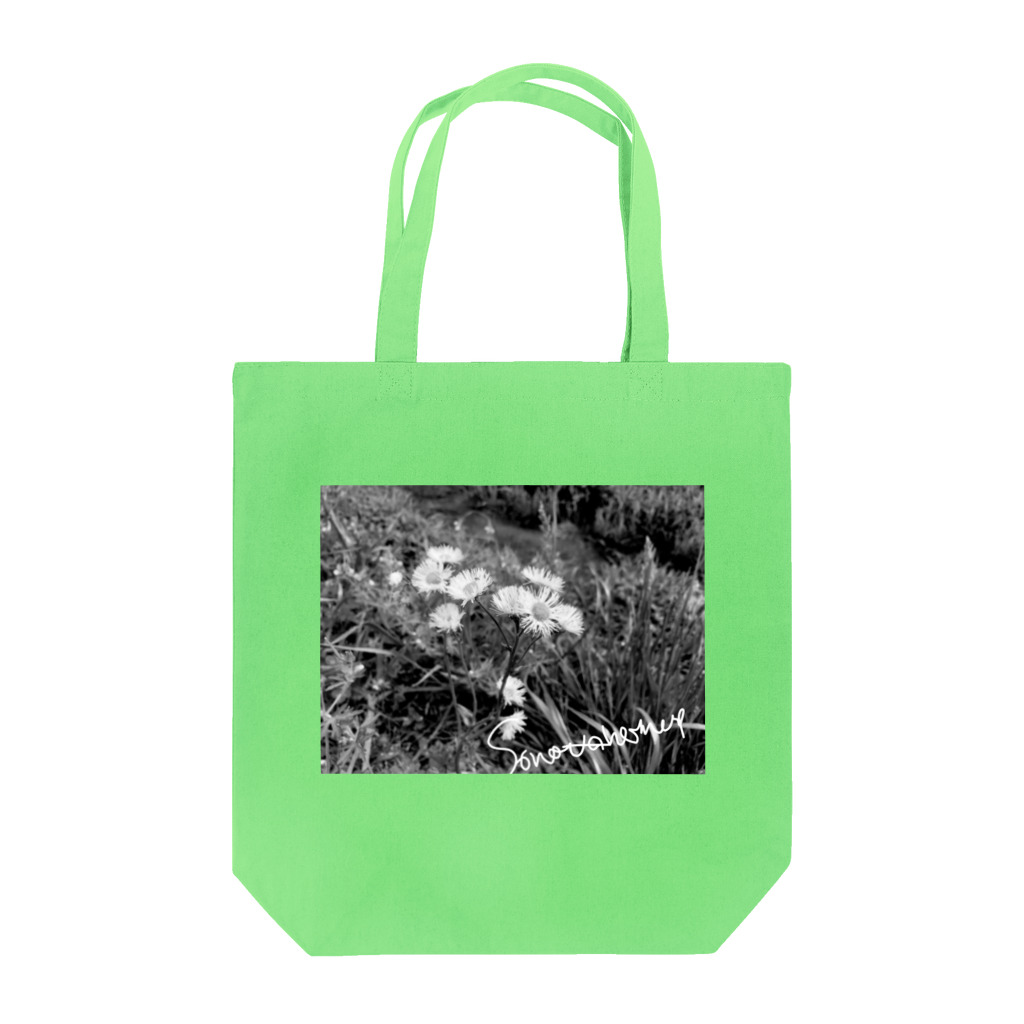 SONOTANOMONOのSONOTANOFLOWER Tote Bag