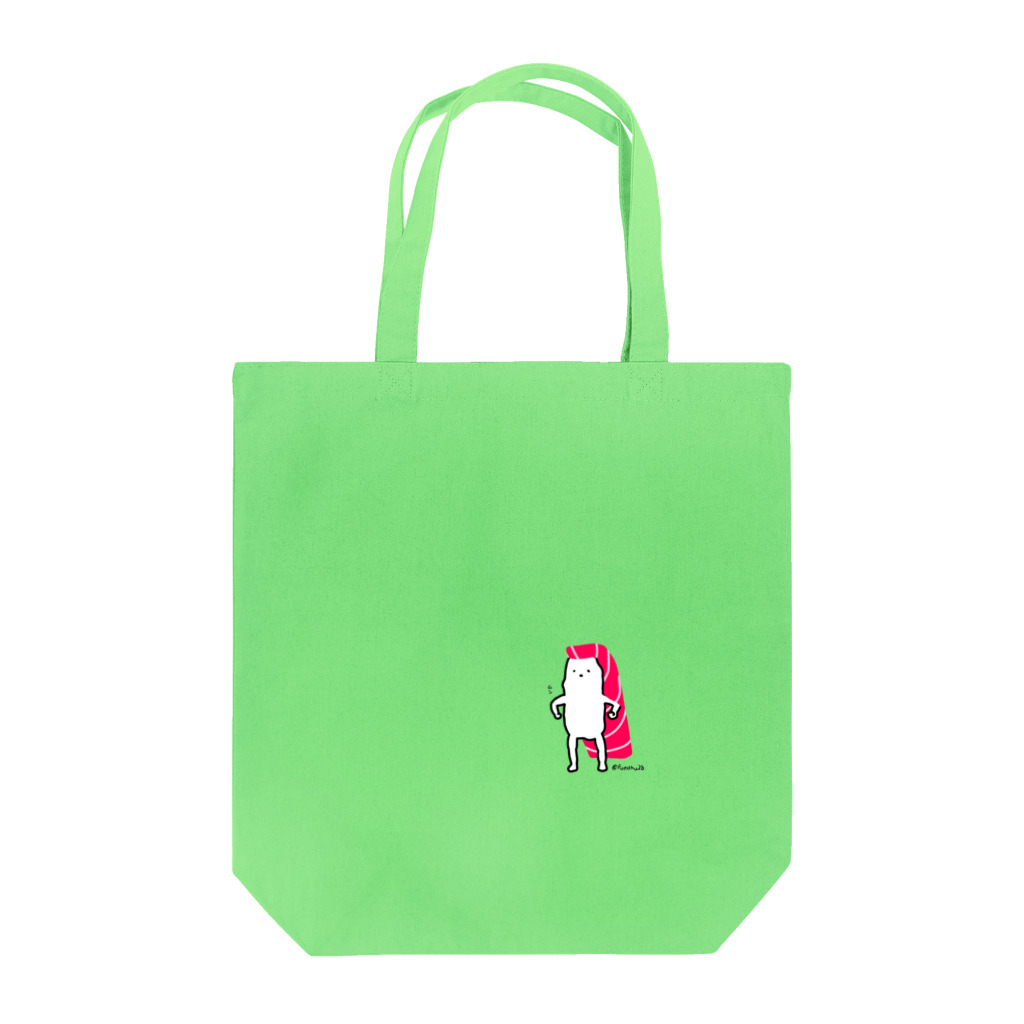 Fondhuのマグロマン参上 Tote Bag