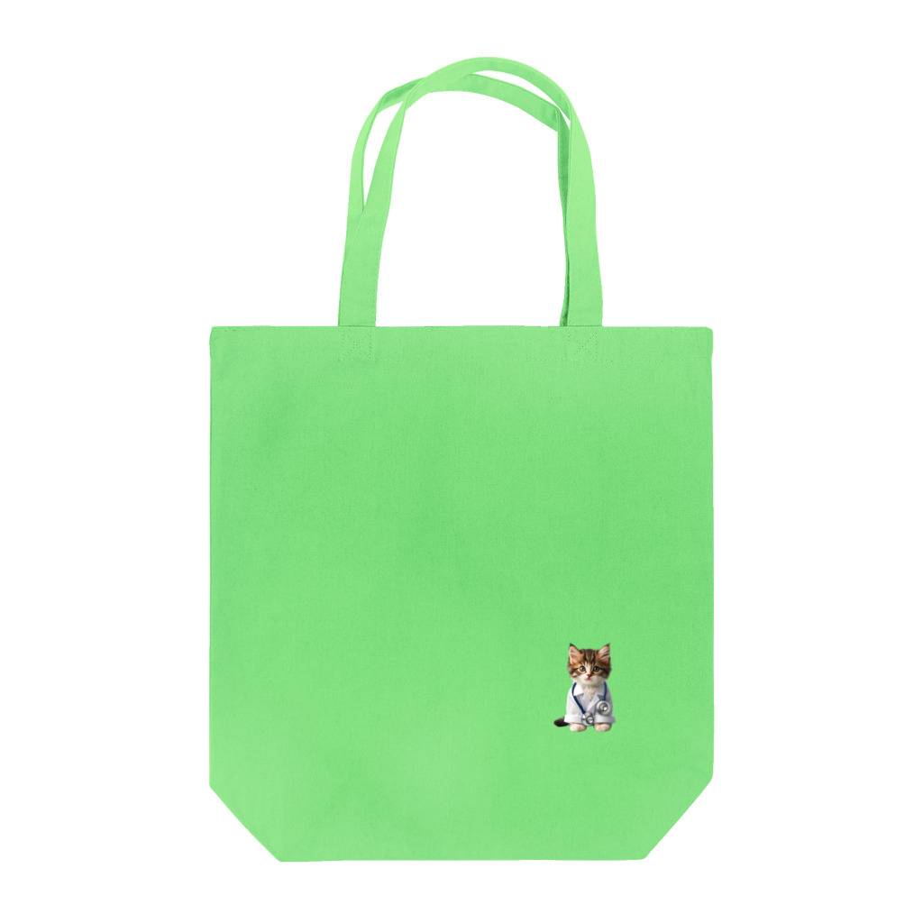 ネコネコ笑店 -Cat Goods Store-のDrねこ丸No1 Tote Bag