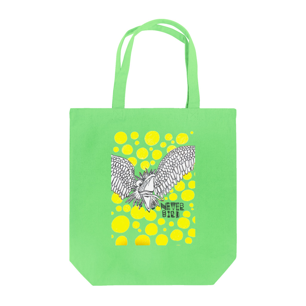 moja-moja artのnever bird Tote Bag