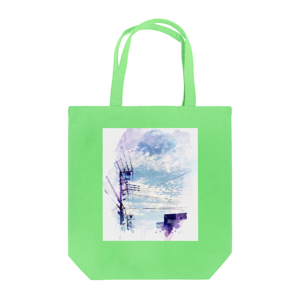 se-ra*の空色とひつじ雲 Tote Bag