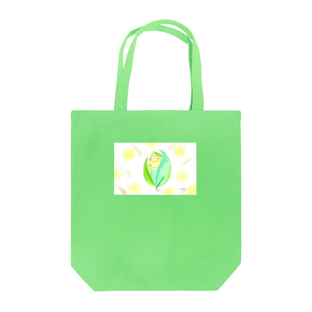 KanacoSproutのお店の産まれるよお豆ちゃん Tote Bag