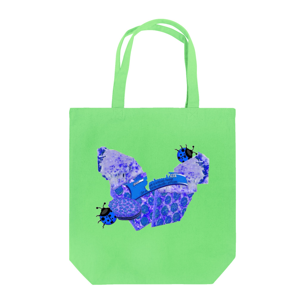 malienの青いてんとう虫ピザ Tote Bag