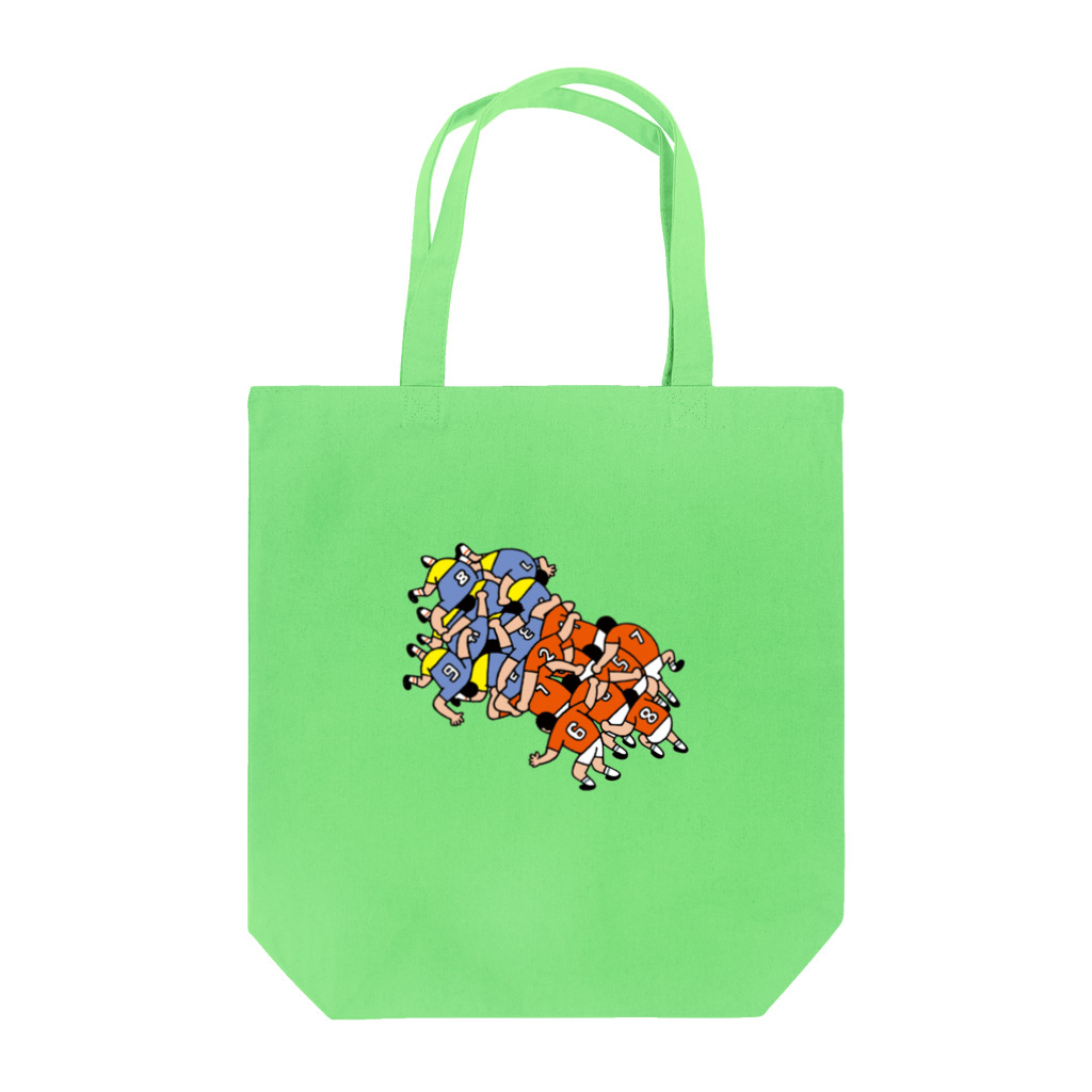 P-TOSHIのスクラム Tote Bag