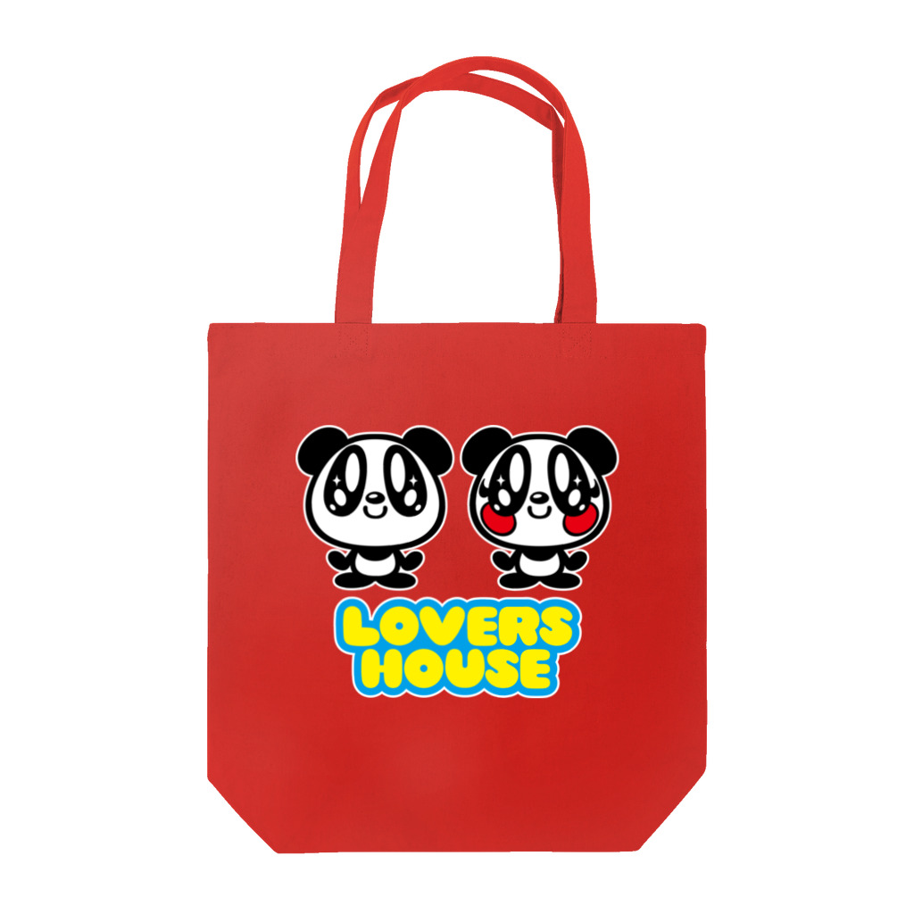 LOVERS HOUSE ロゴ / SUPER LOVERS co,ltd ( superlovers )のトート 
