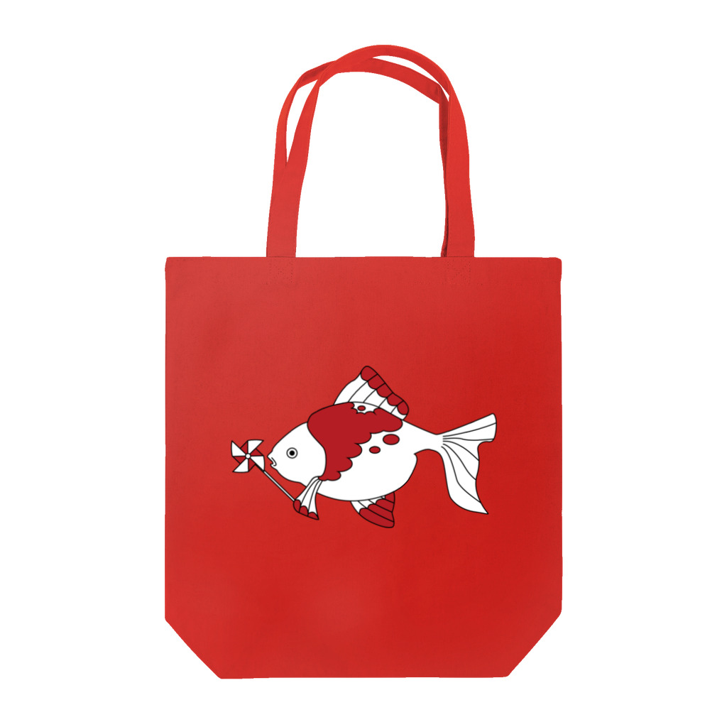 Amiの風車白金魚 Tote Bag