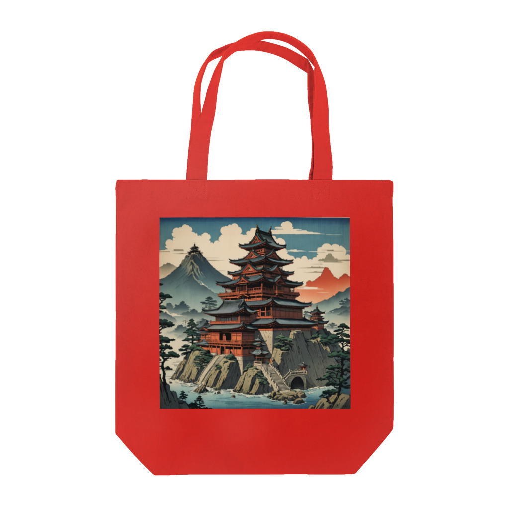 Kaz_Alter777の日本最初の魔王城 Tote Bag