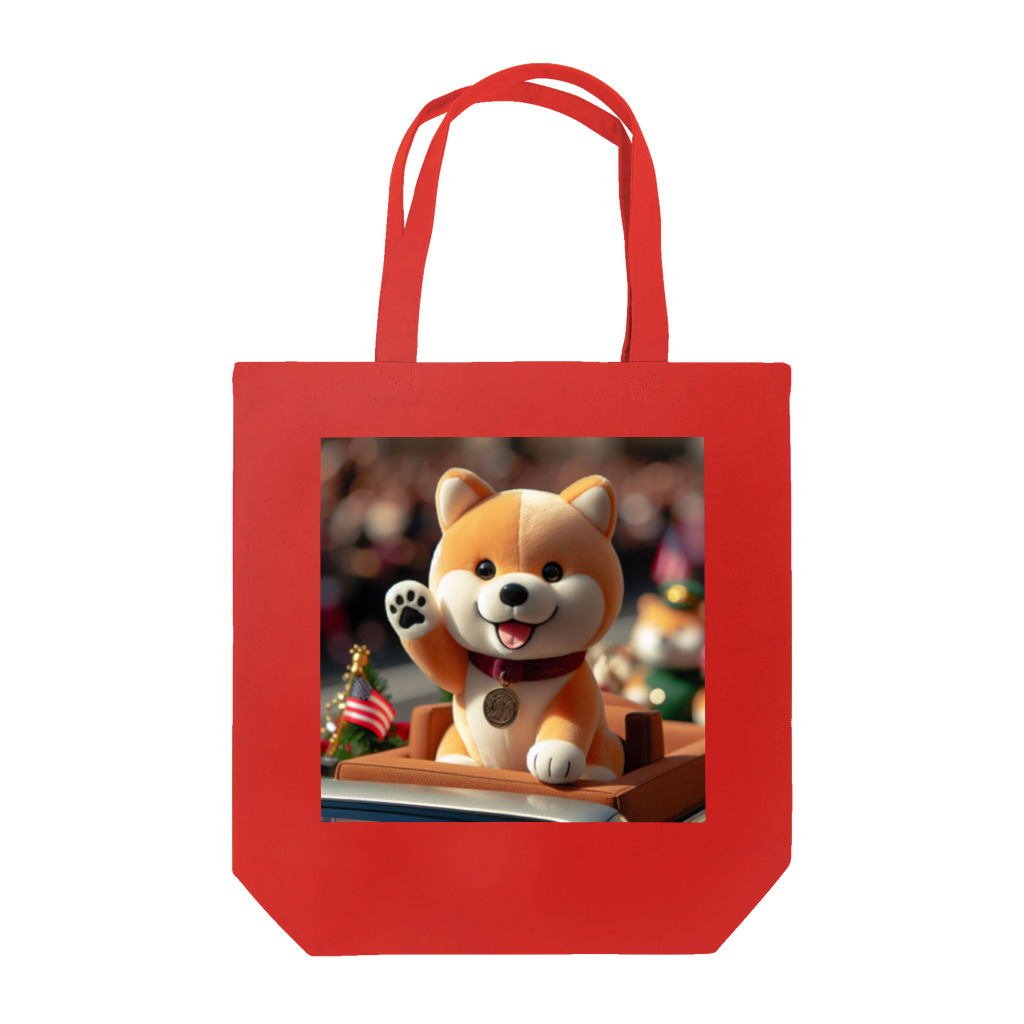 dcgnori／ワンコ画像の凱旋パレードメダリスト柴犬 Tote Bag