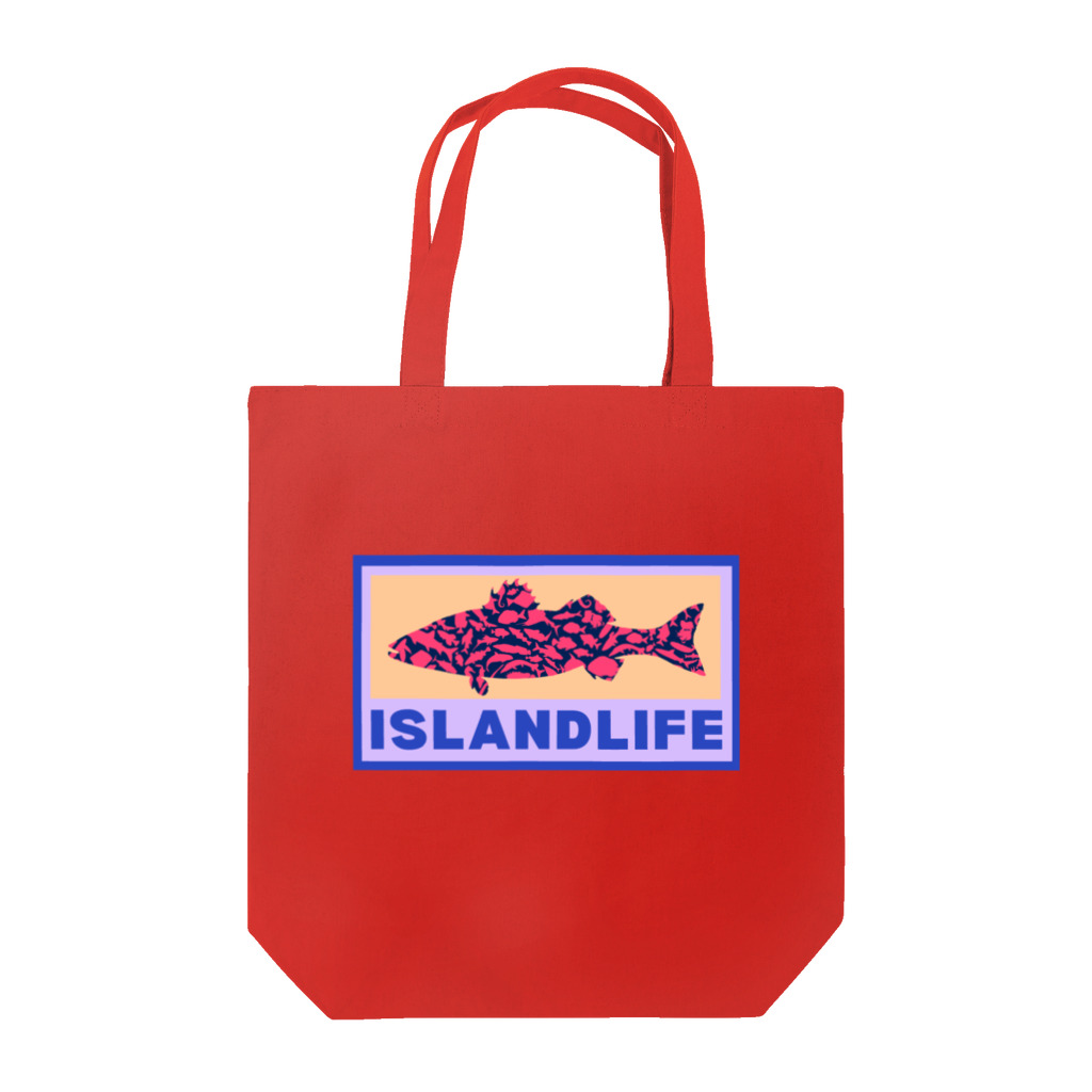 アイランドライフのIslandlife　colorfulFish トートバッグ