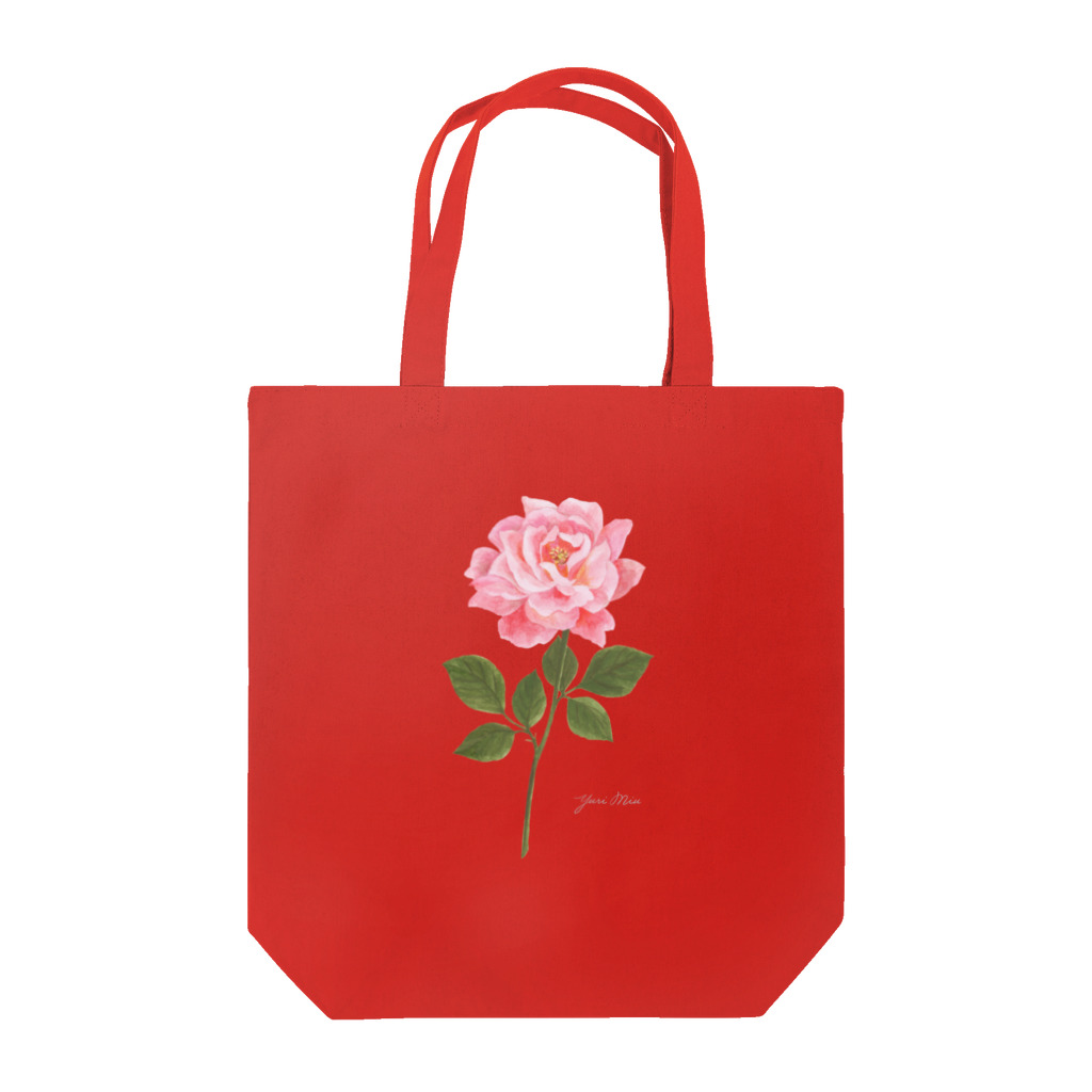 YURI MIUのピンクのバラ ＊ Pink Rose  Tote Bag
