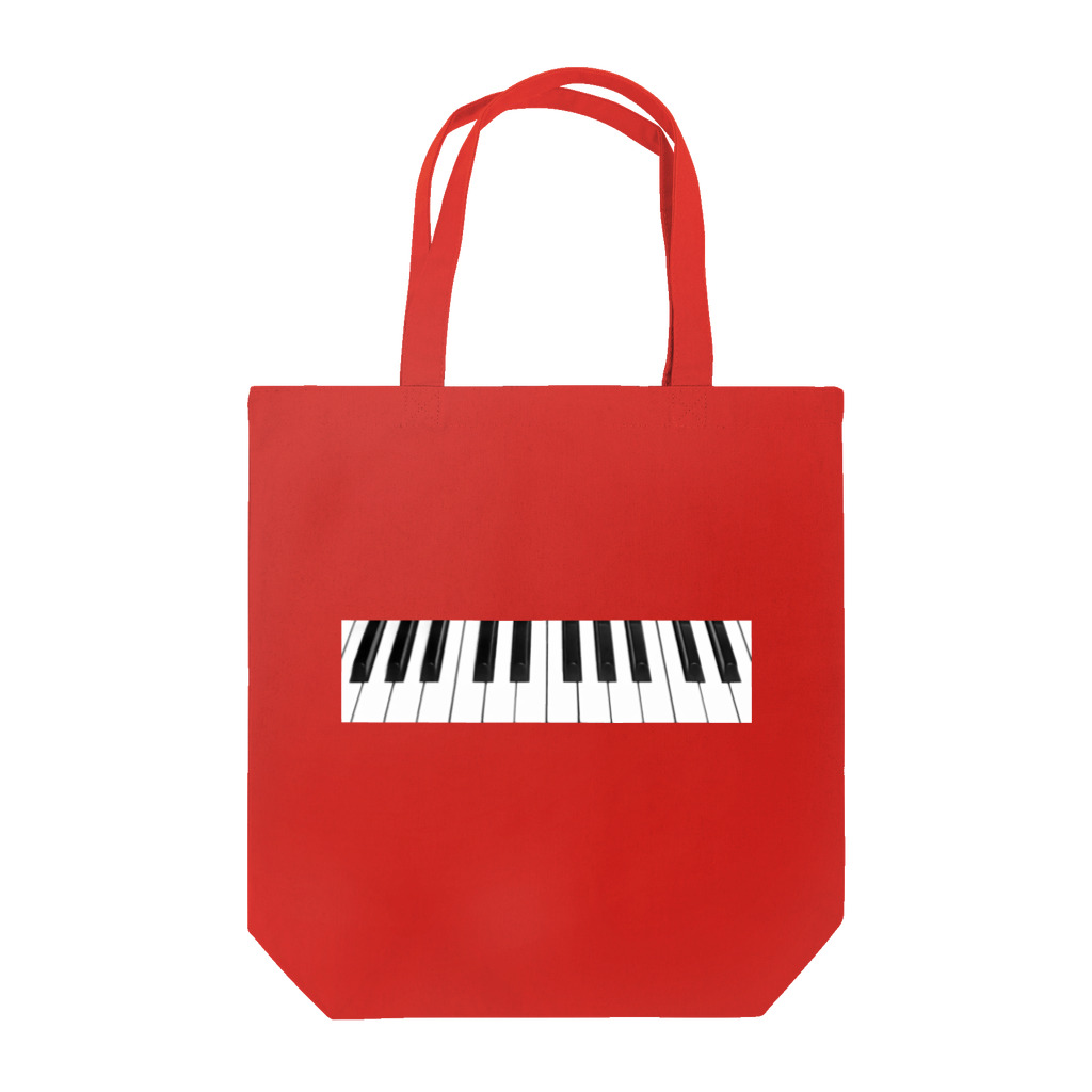 graclaのピアノ鍵盤　シンプル トートバッグ