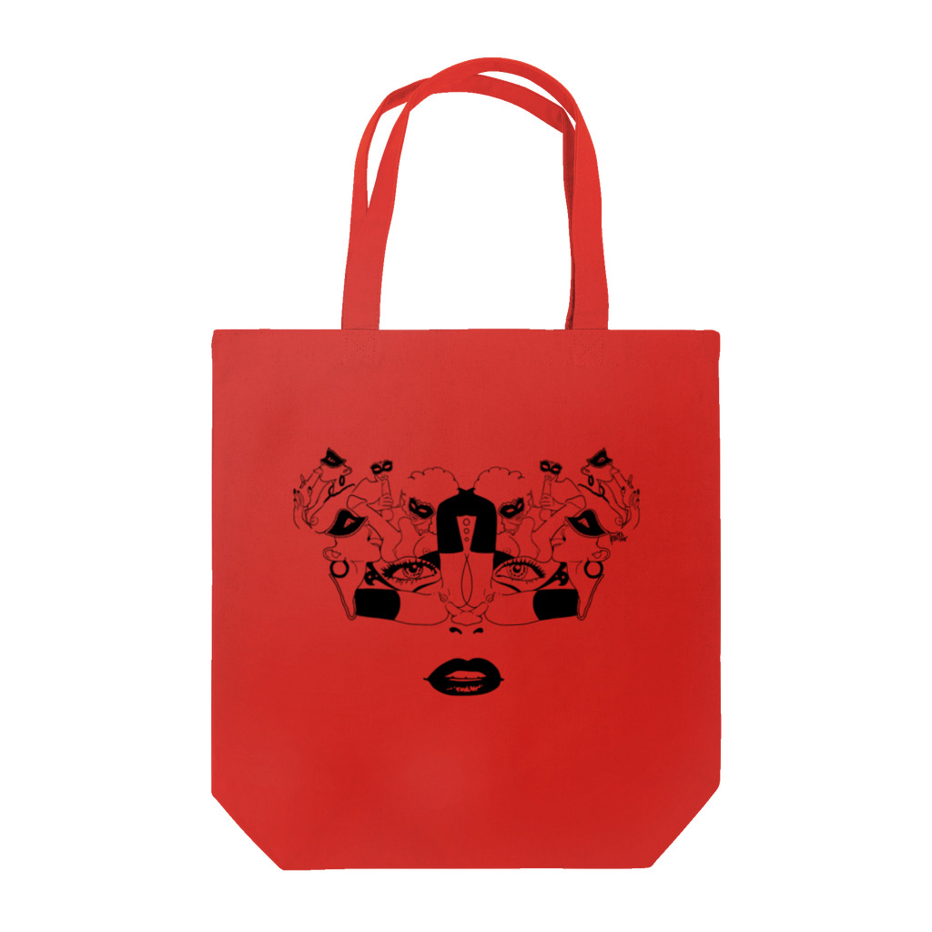 SIXTY-NINE FACTORYの仮面＃02 Tote Bag