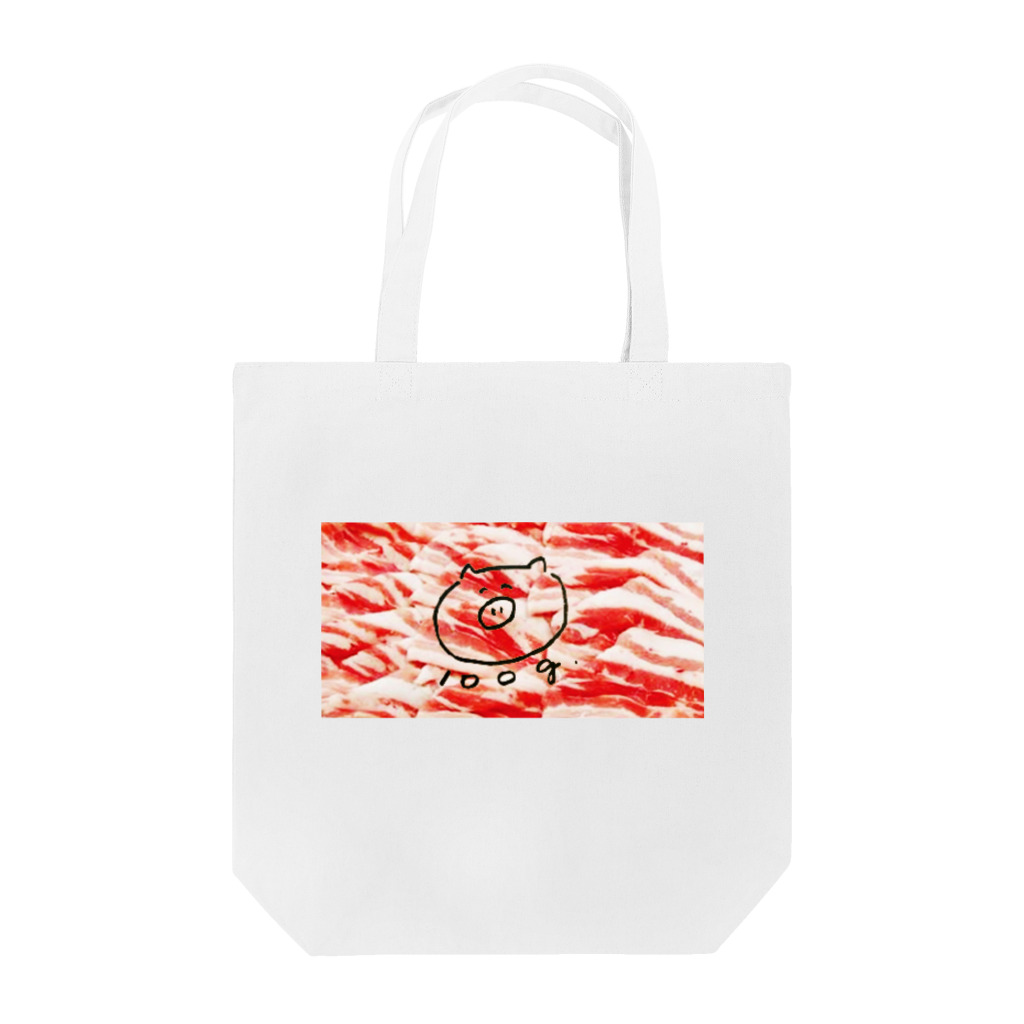 澤井食堂の澤井食堂の豚肉 Tote Bag