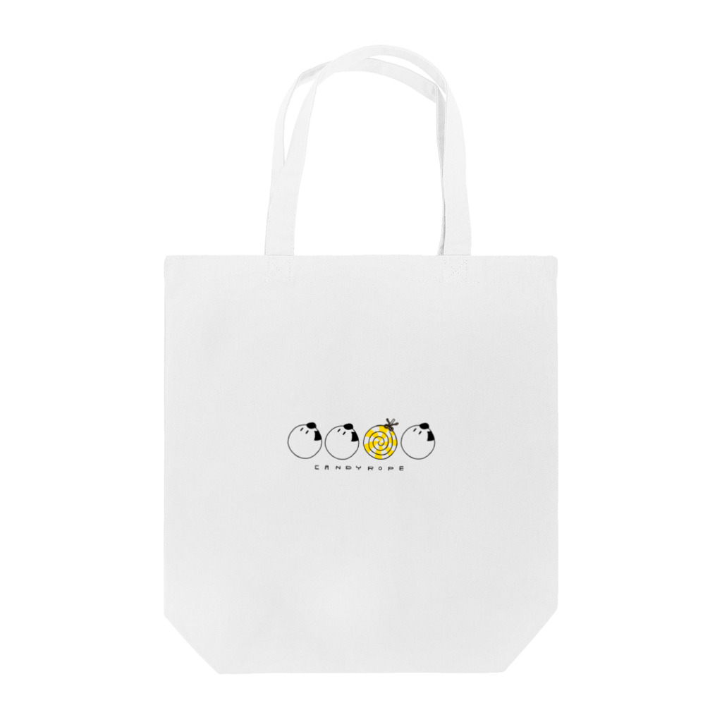 CANDYROPEの整列丸まげどん Tote Bag