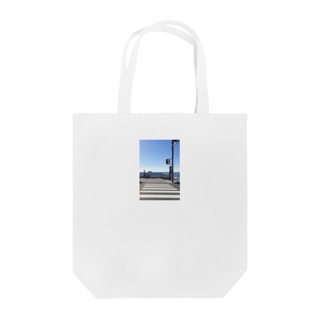 水平線の図鑑の鎌倉の水平線 Tote Bag