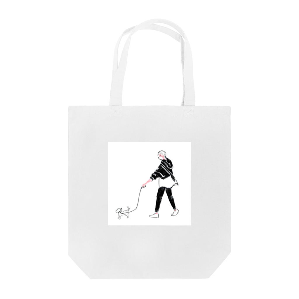 MSM Illustrationのいぬのさんぽ Tote Bag