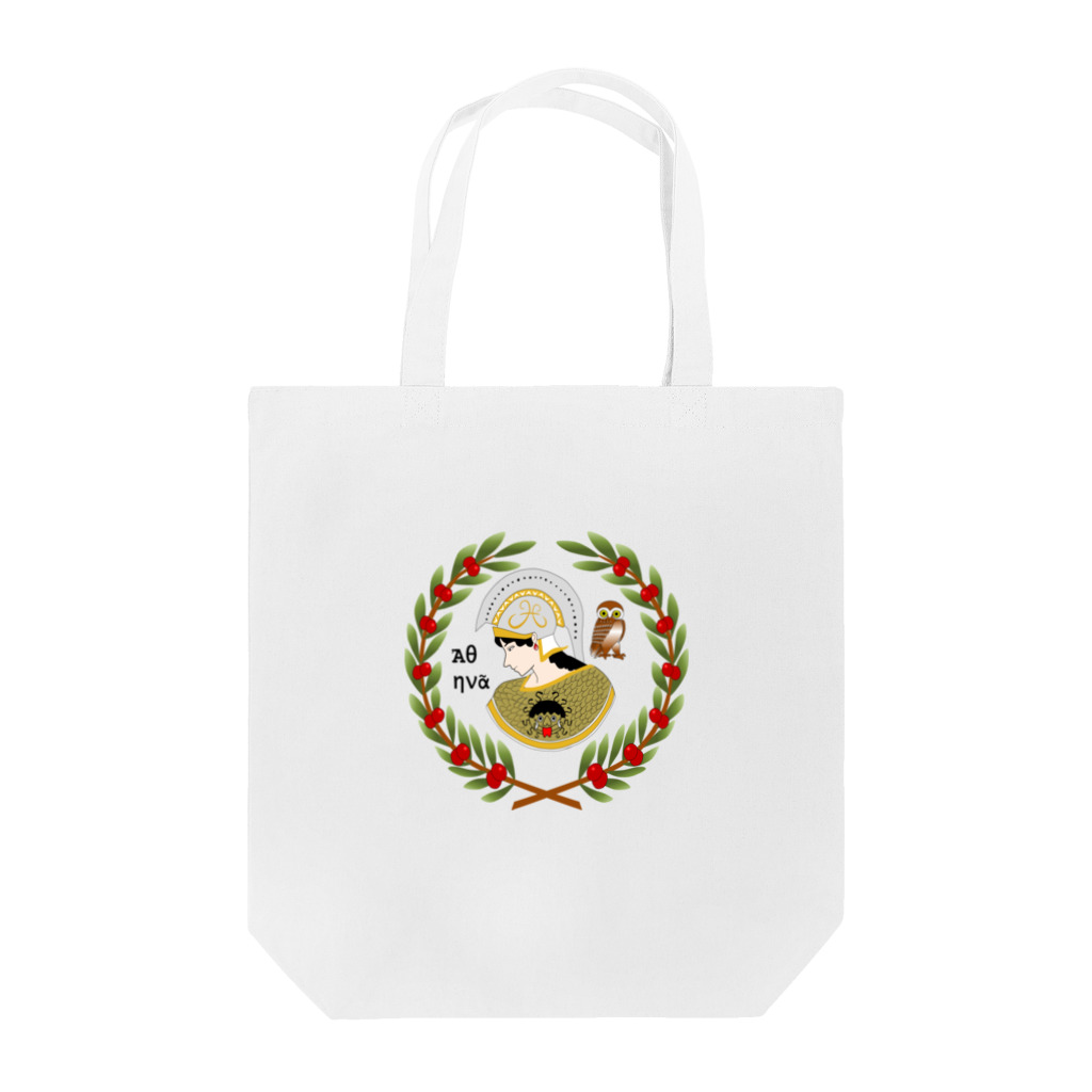 HagiiExdesignのアテナシンボル Tote Bag