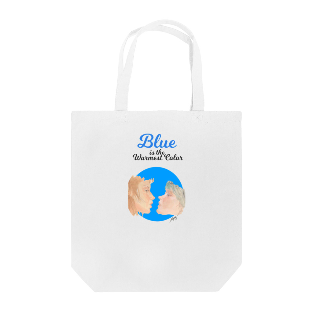 sjcのBlue is the warmest color Tote Bag