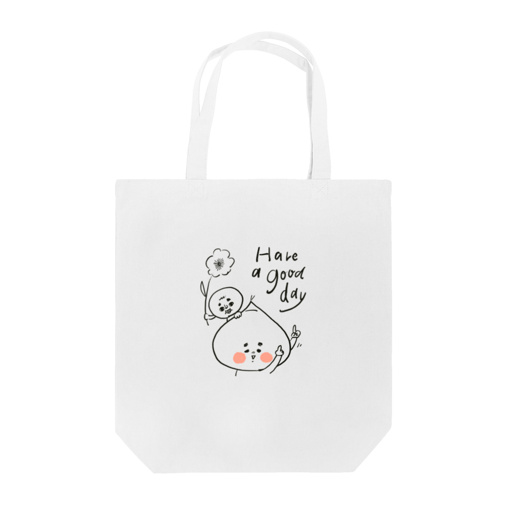 ひろキャラのくり太さん Have a good day Tote Bag