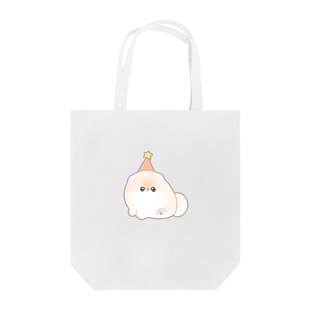 ぽぽち屋のさんかく帽子ぽぽち Tote Bag