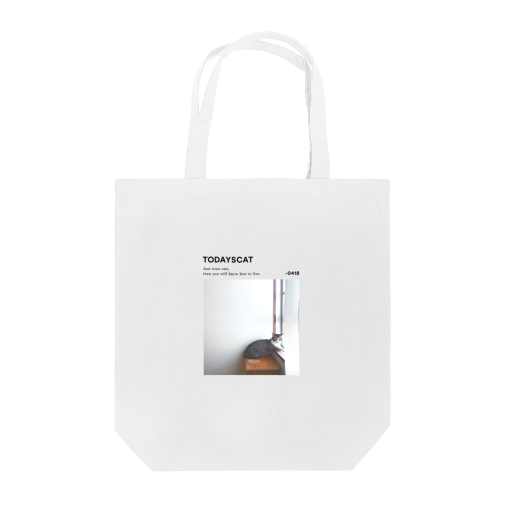 conatam(コナタム)のTODAYSCAT 0418 Tote Bag