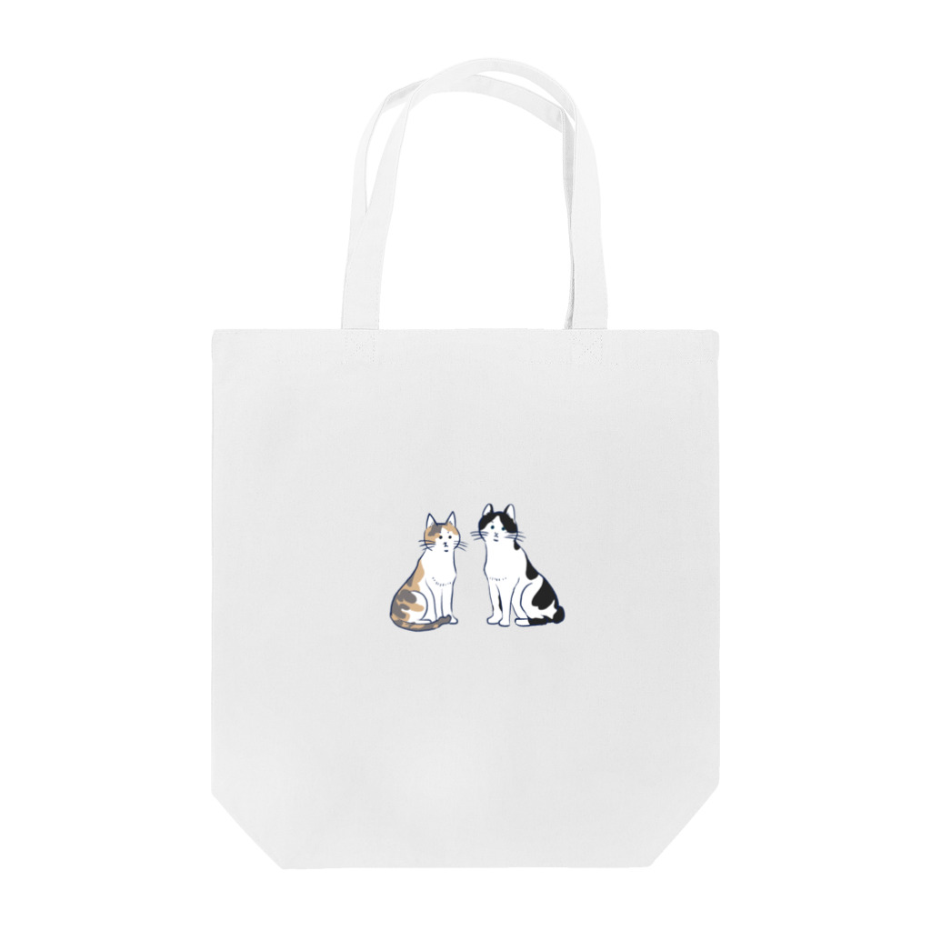 ごろごろぱんのこちらをみているねこちゃん Tote Bag