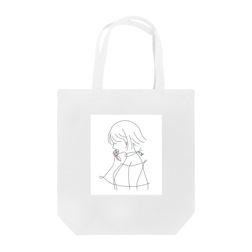 NeOnのgirl Tote Bag