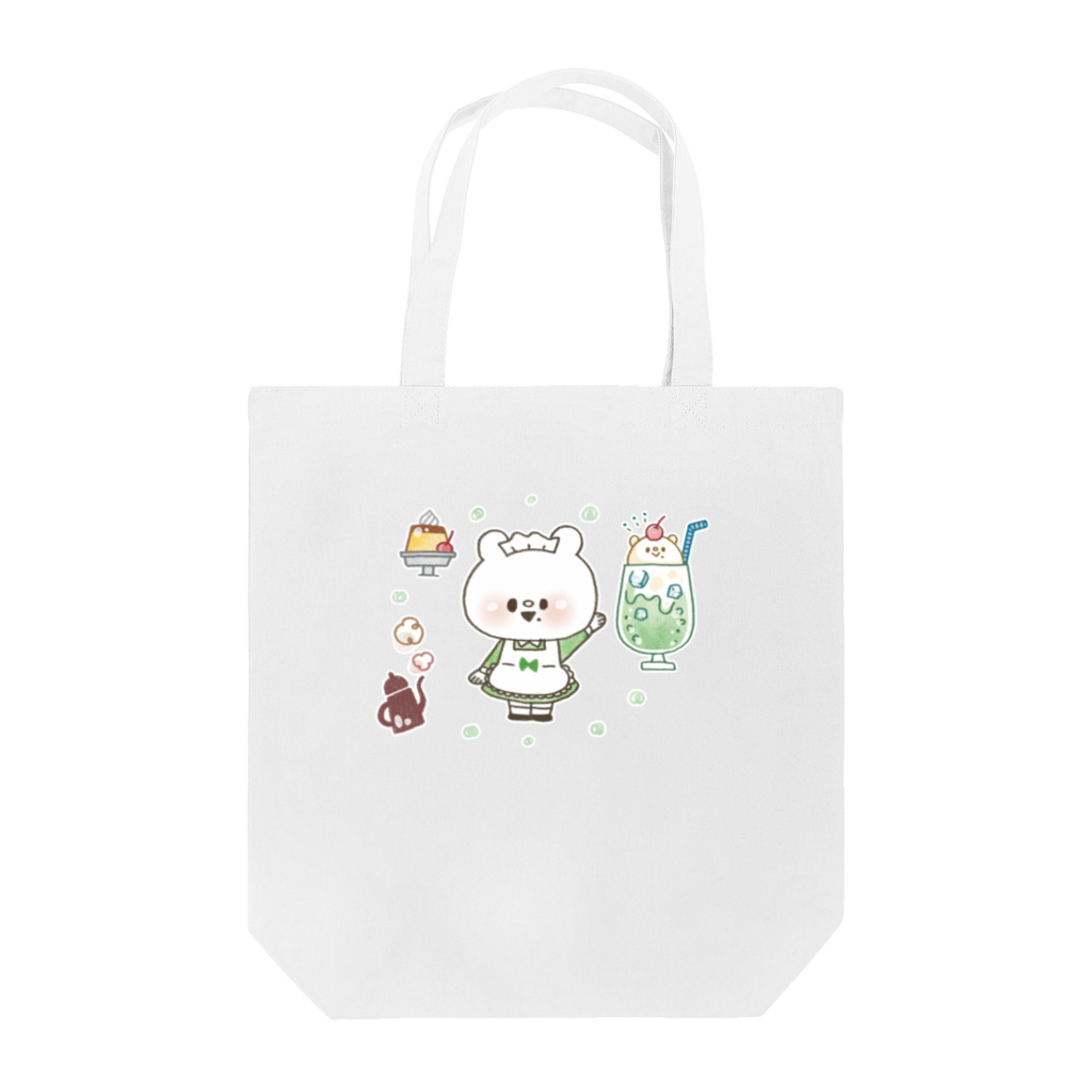 しろくまななみんのお喫茶しろくまななみん Tote Bag