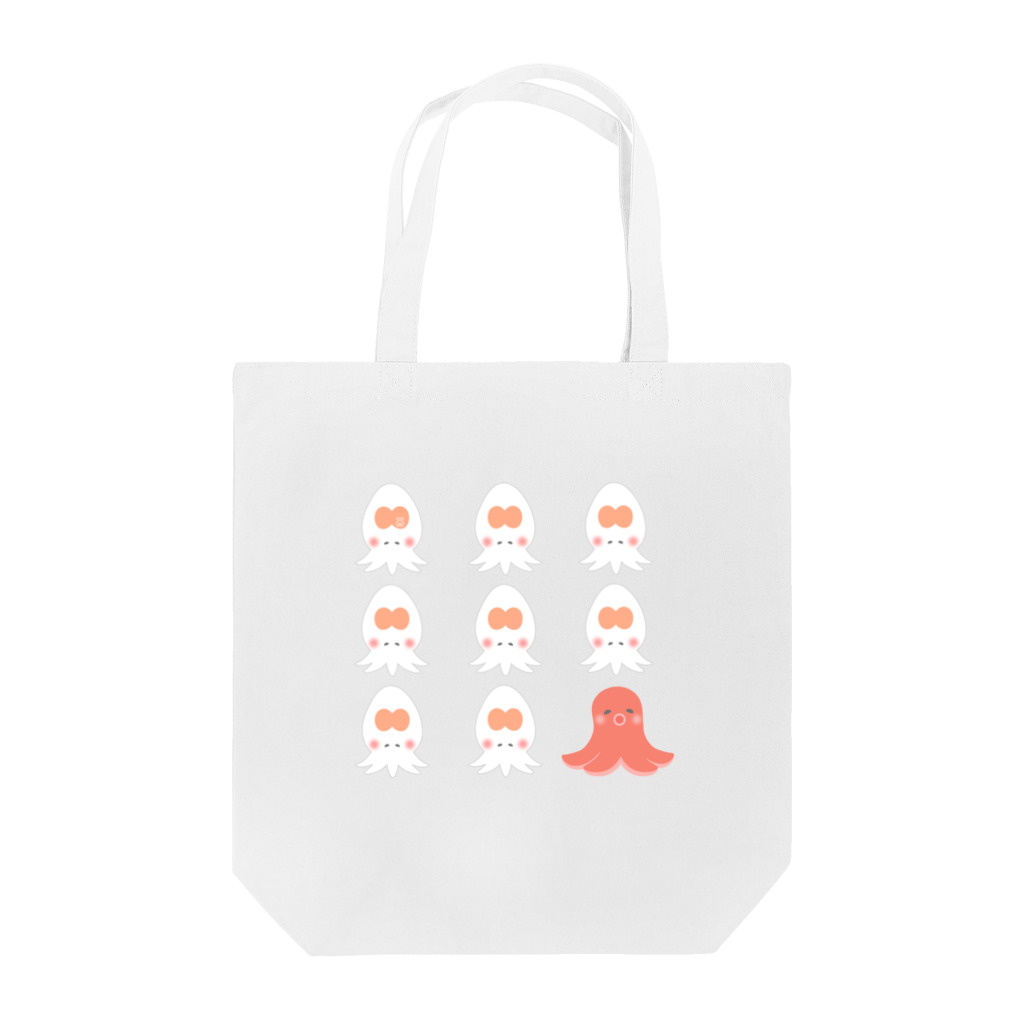 うとのぎゃらり〜🐰のヤマタロウヤドリツノムシandタコさんウィンナー Tote Bag