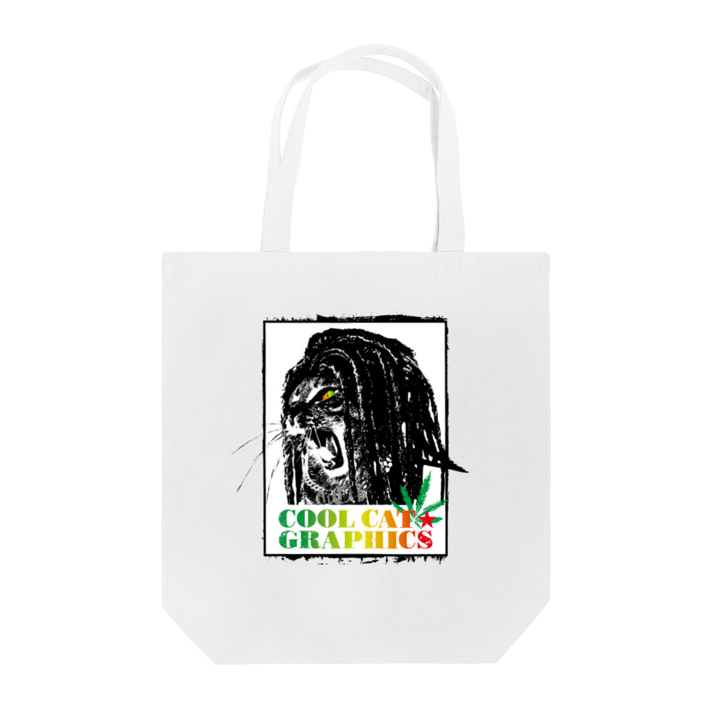 COOL CAT★GRAPHICSのCOOL CAT★GRAPHICS　CCG-004　Reggaeバージョン Tote Bag