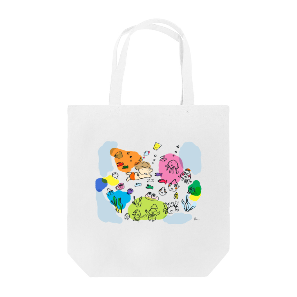 yulico_channelのみんなであそぼ Tote Bag