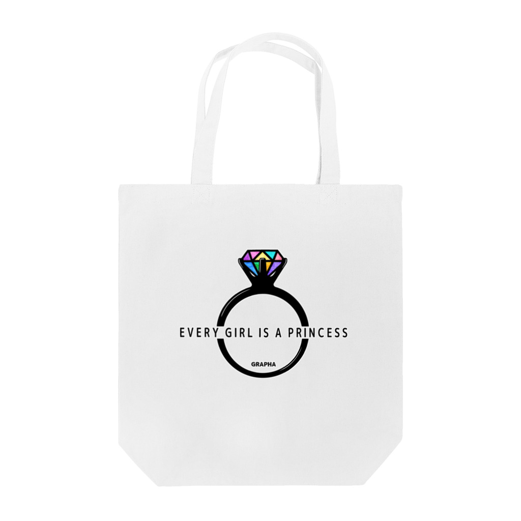 香庭くゆるのグラスプリンセス/リング Tote Bag