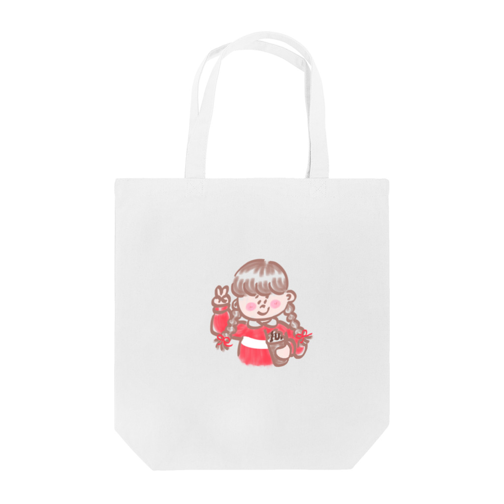 k e k o 🌷のみつあみちゃん⭐︎。ミ Tote Bag