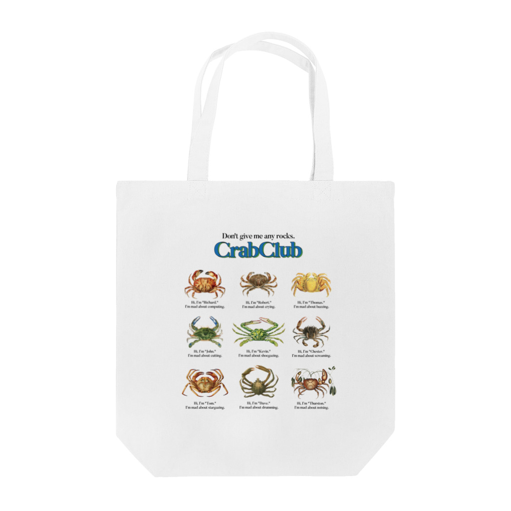 Parallel Imaginary Gift ShopのCrab Club Tote Bag