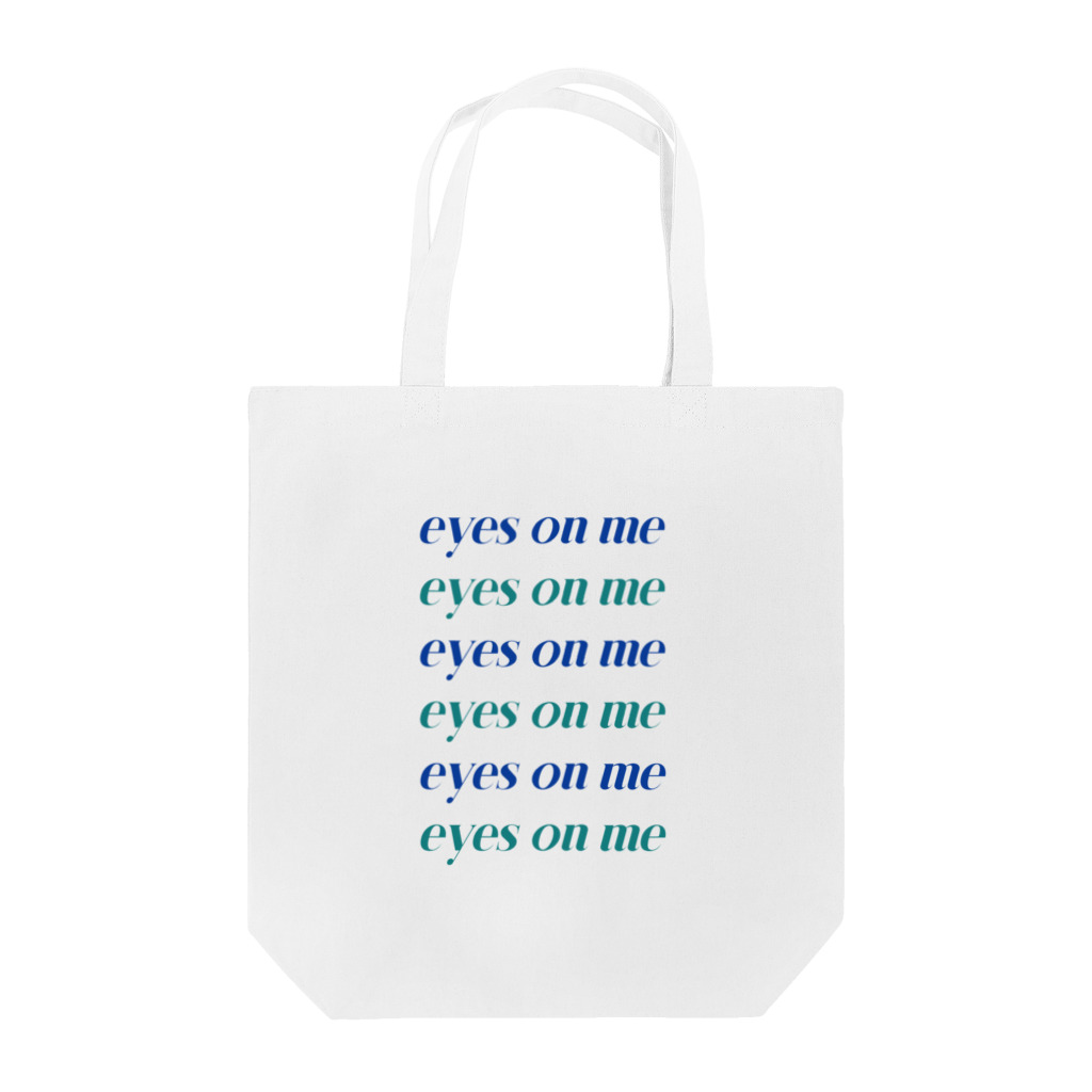 eyes on meのe_o_m ロゴタイプトート Tote Bag