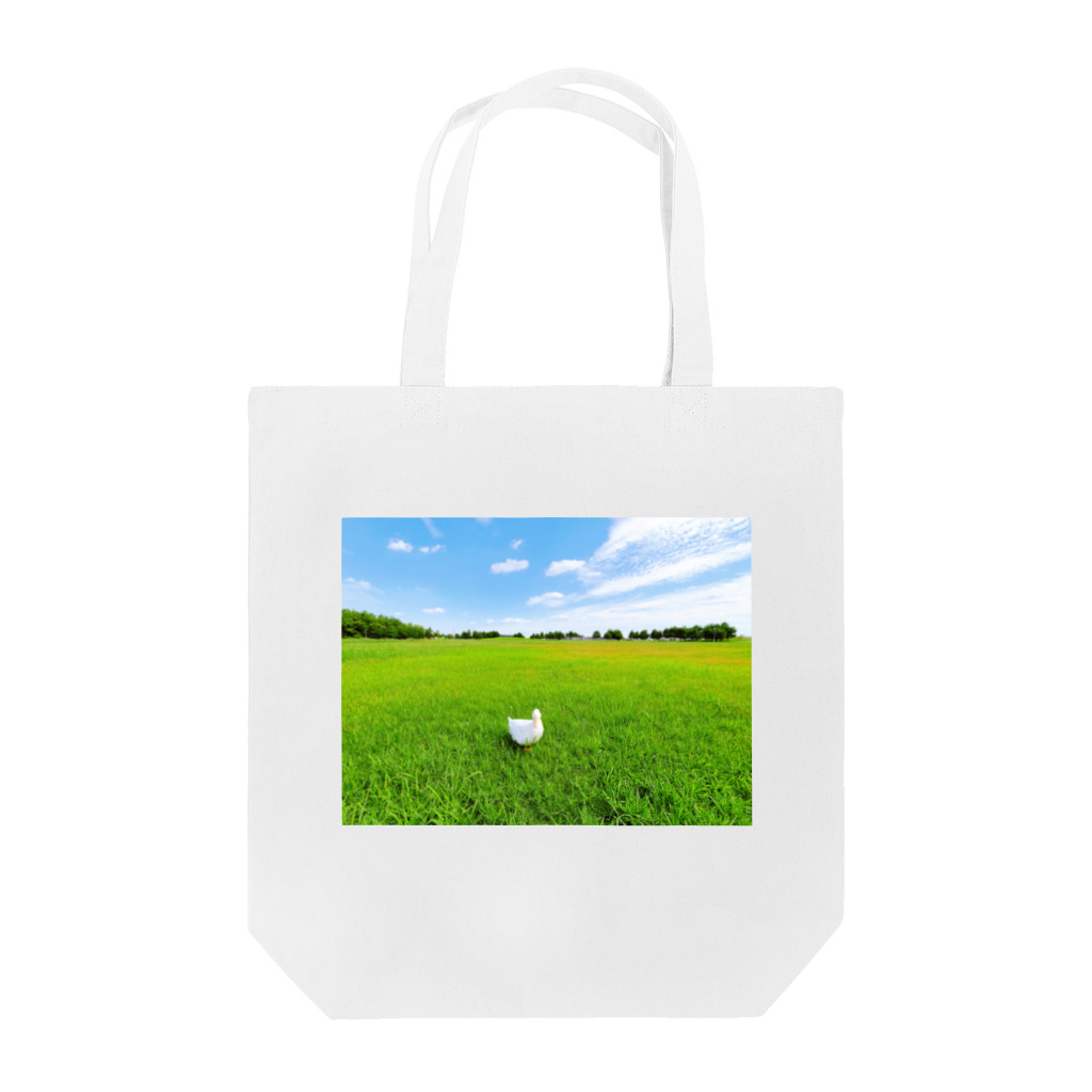 アヒルのおまるのなつぞら！ Tote Bag