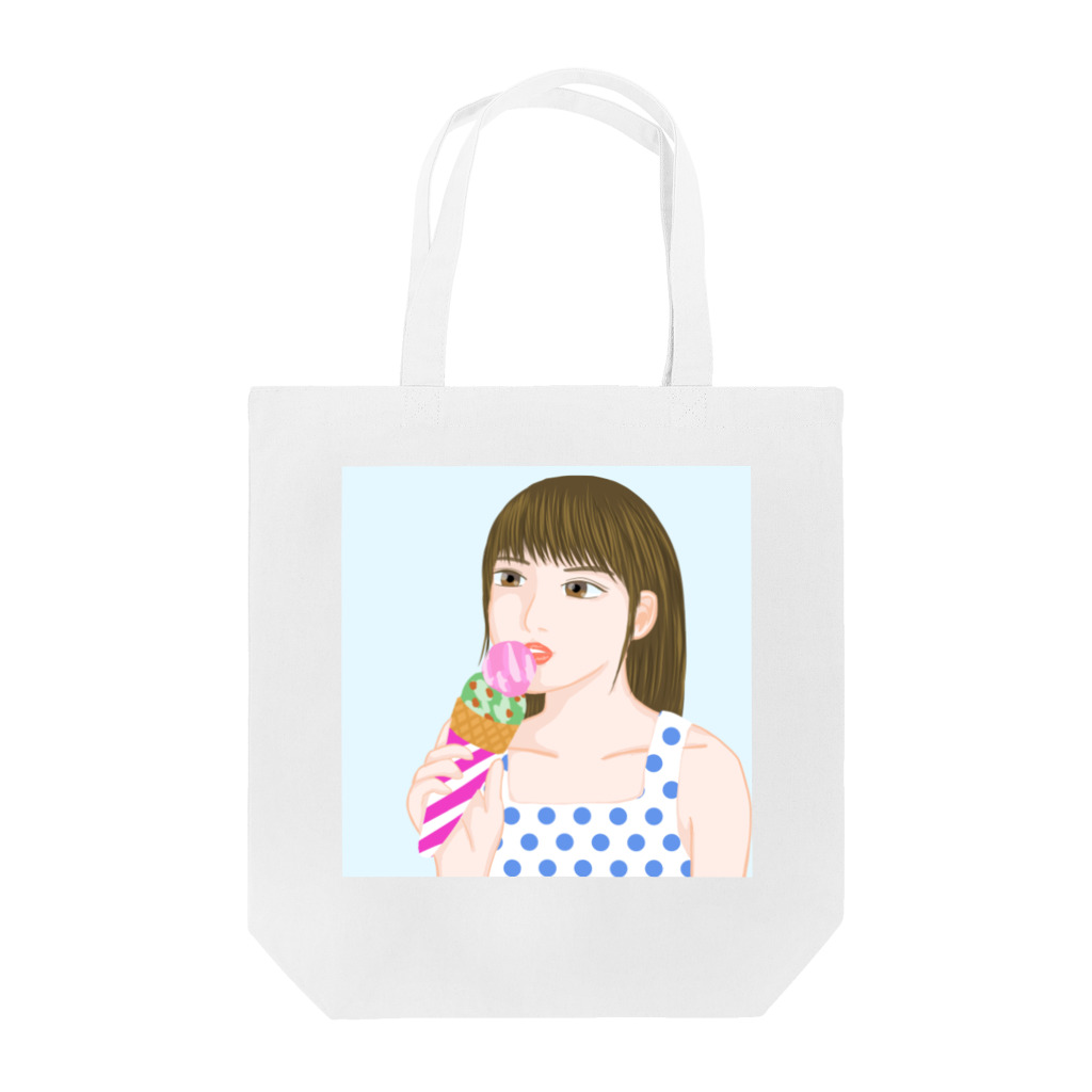 Logic RockStar のアイスクリーム Tote Bag