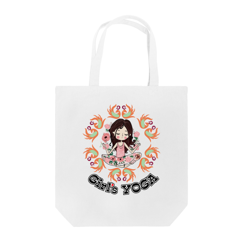 LOFT KEITHのガールズヨガ Tote Bag