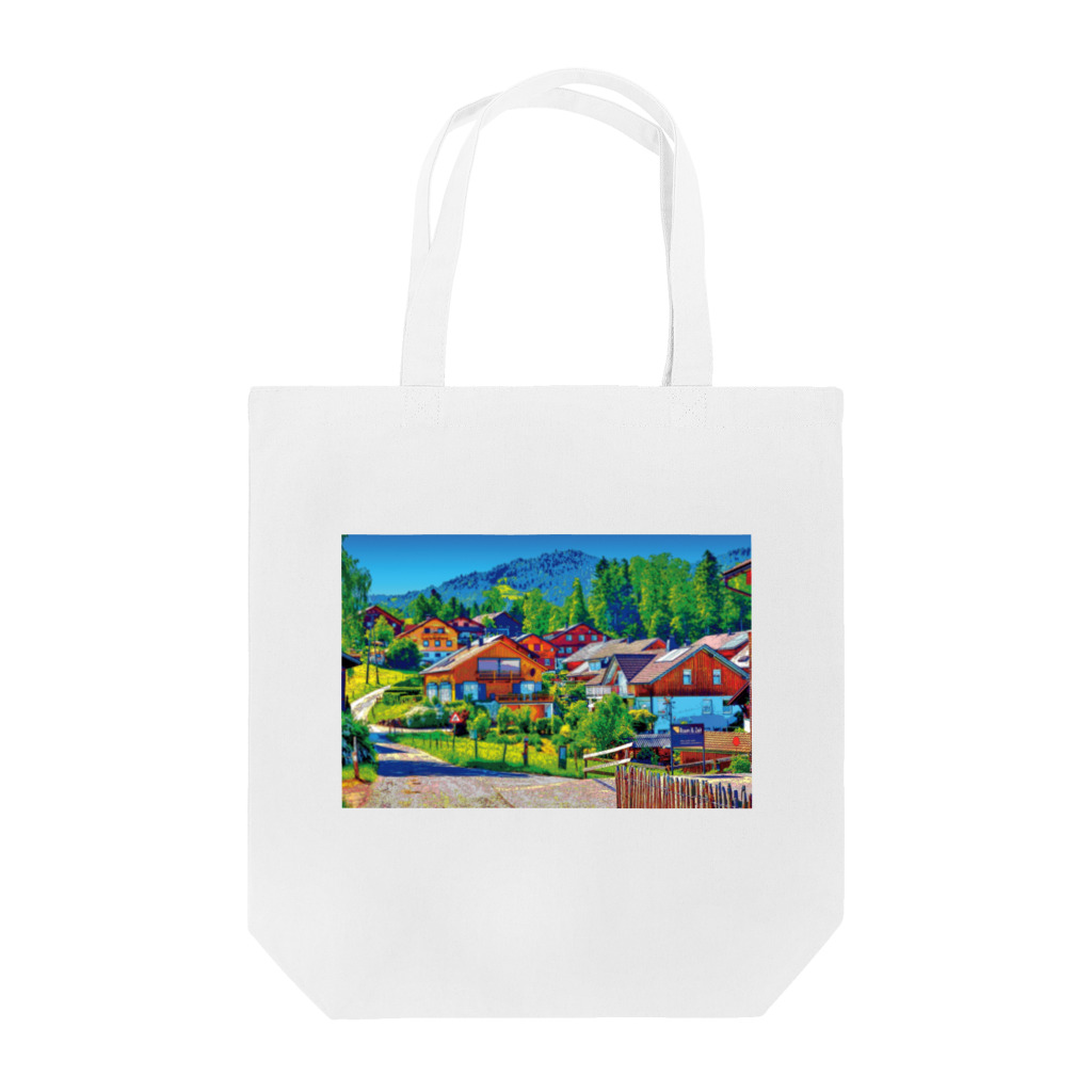 GALLERY misutawoのオーストリア シュヴァルツェンベルクの街並み Tote Bag