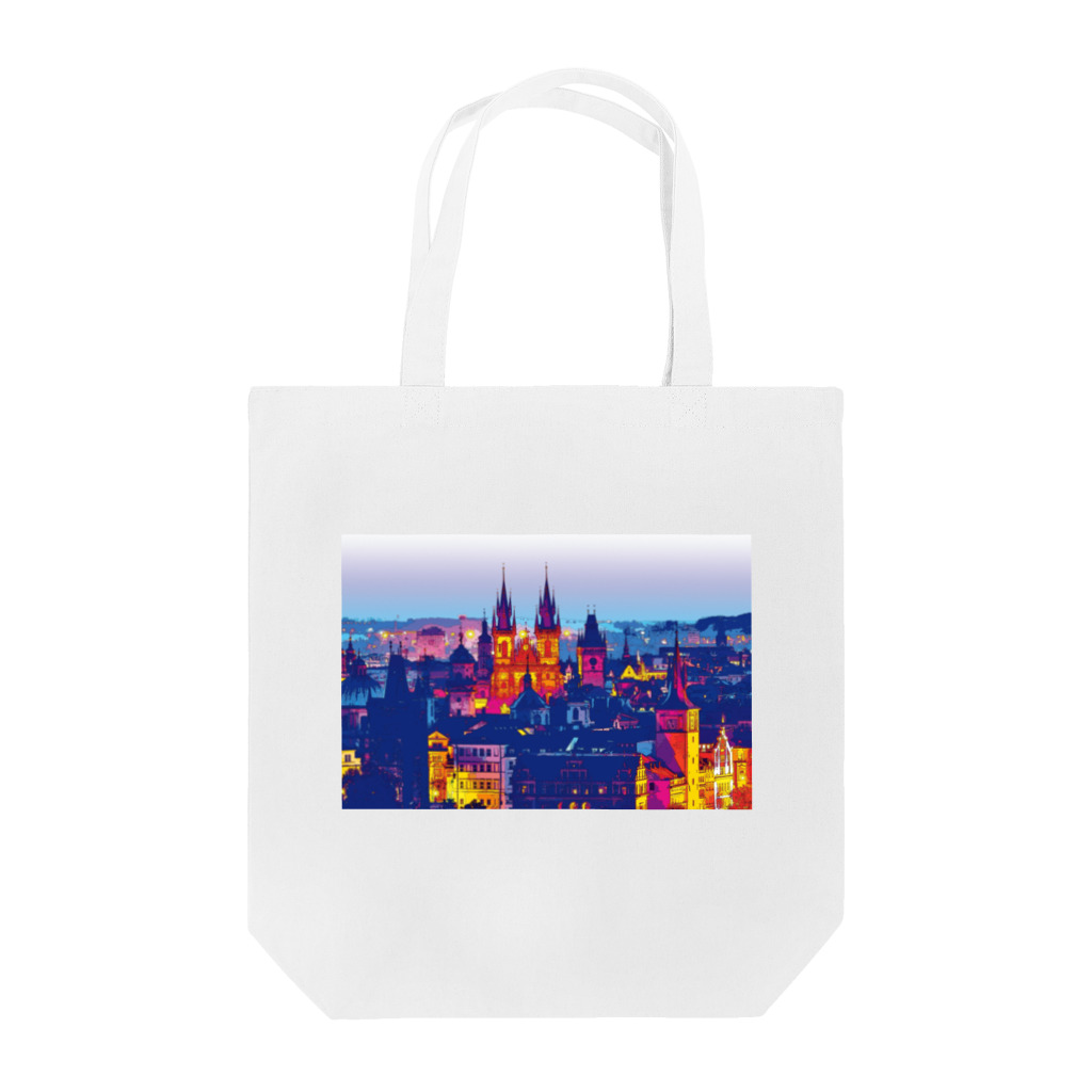 GALLERY misutawoのチェコ プラハの朝 Tote Bag